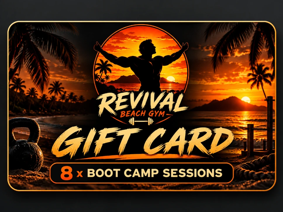 Gift Card - 8 Bootcamp Sessions